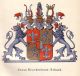 Coat of arms of the comital Brockenhuus-Schack family