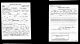 USA, Mönstringskort från första världskriget, 1917–1918 för Christ Selmer, Minnesota, Minneapolis City, 07, Draft Card S.