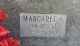 Gravestone for Margaret Valberg Selmer