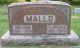 Gravestone for William Mallo