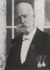 Utnævnt 18. juli 1897 til Ridder av 1 klasse av St. O. O. for fortjenstfuld virksomhet. Profilbilde Bernhard Konrad Bergersen